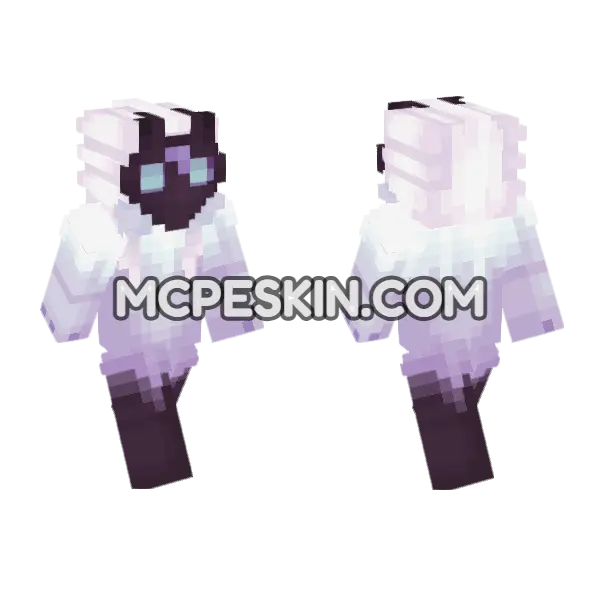Ephemera Kindred Minecraft Bedrock skin, front and back