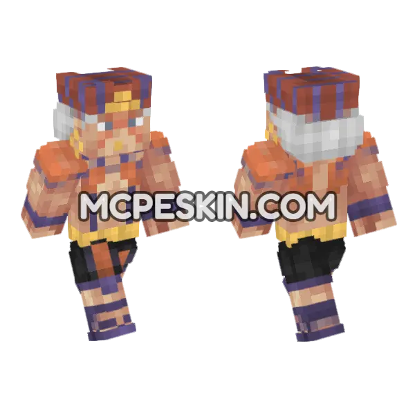 Esidisi Skin Minecraft Bedrock skin, front and back