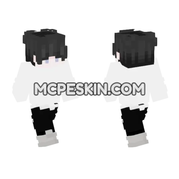 Ethan Skin Minecraft Bedrock skin, front and back