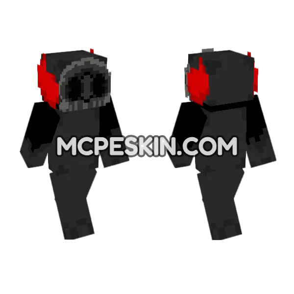 Expurgation Minion Minecraft Bedrock skin, front and back