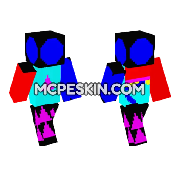 Eygrygthg Skin Minecraft Bedrock skin, front and back