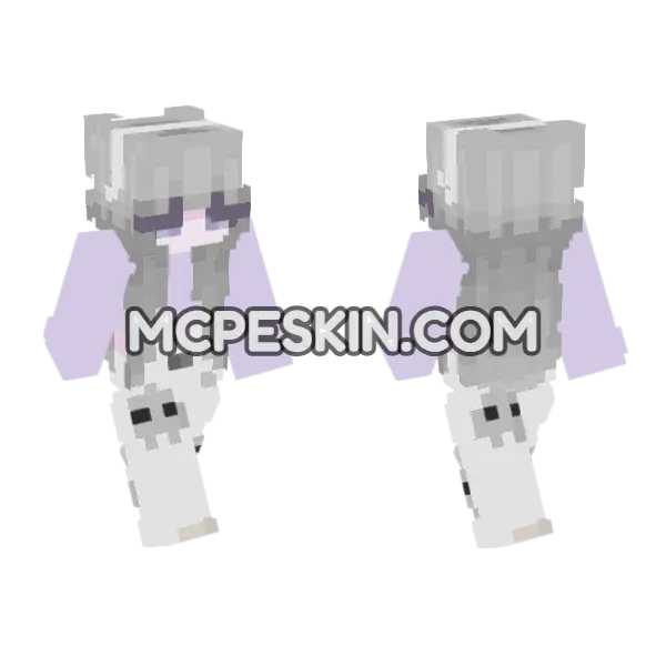 Farra Skin Minecraft Bedrock skin, front and back