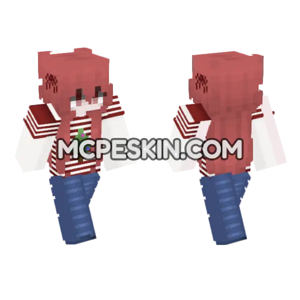 Festive Christmas Character, front and back