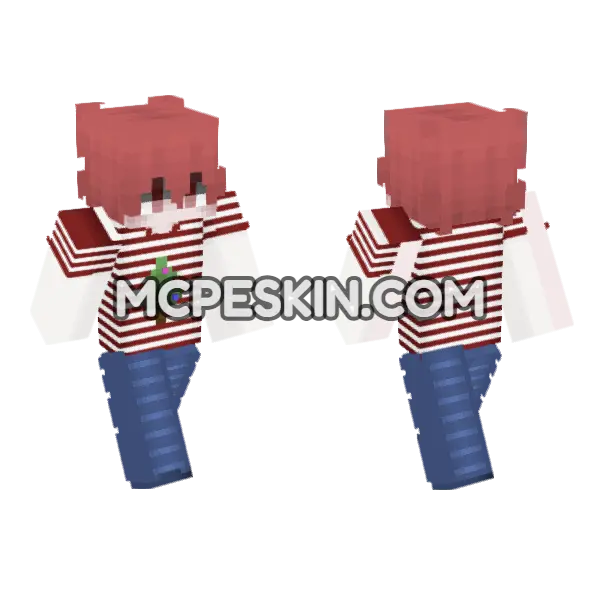 Festive Christmas Character, front and back