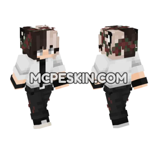 Fina Minecraft Bedrock skin, front and back