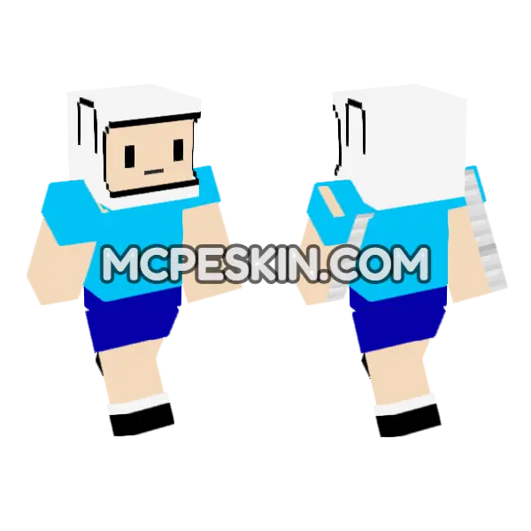 Finn the Human, front and back