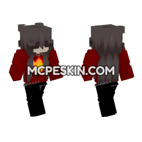 Firee 7017939 Minecraft Bedrock skin, front and back