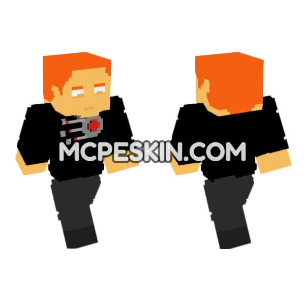 Firestorm Ronnie Raymond Martin Stein Minecraft Bedrock skin, front and back