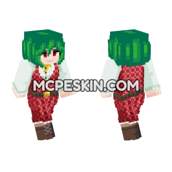 Flowerman Yuuka, front and back