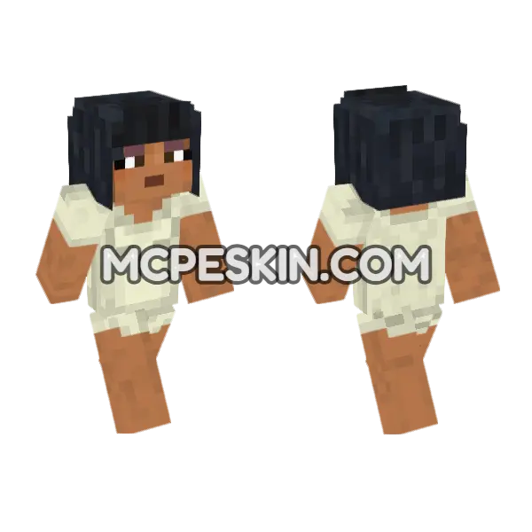 Fmu14 Witch Skin Minecraft Bedrock skin, front and back