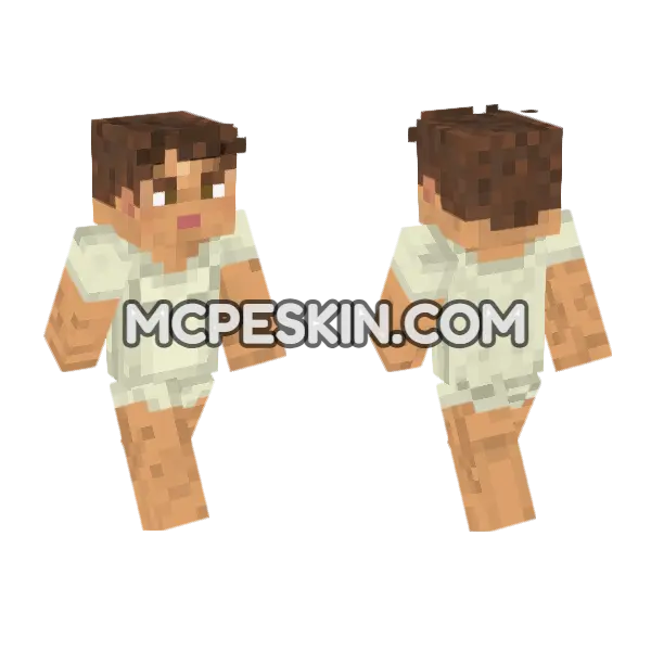 Fmu9 Minecraft Bedrock skin, front and back
