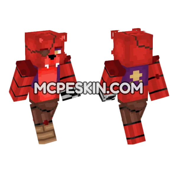FNAF Regrets Foxy Season 2, front and back