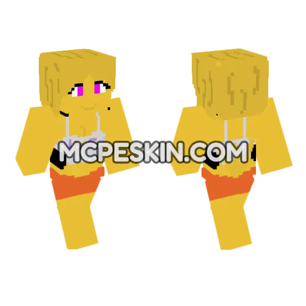 Fnia Classic Chica, front and back