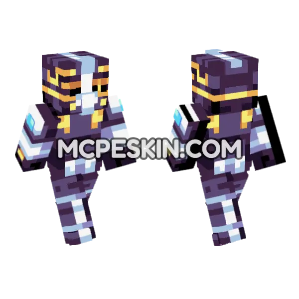 Foo Fighters Skin Minecraft Bedrock skin, front and back