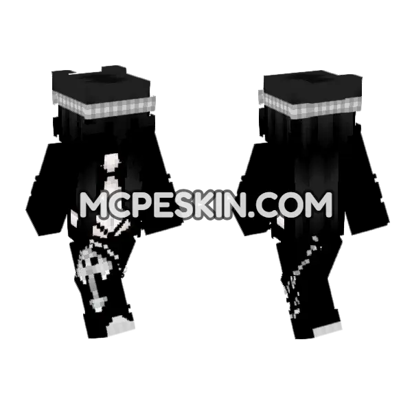 For Zail 2 0 Minecraft Bedrock skin, front and back