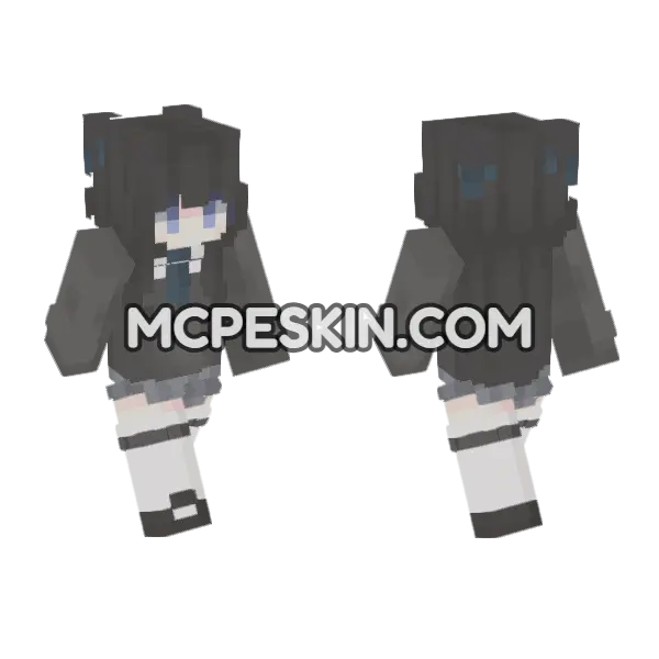 Foreaver Seventeen Minecraft Bedrock skin, front and back