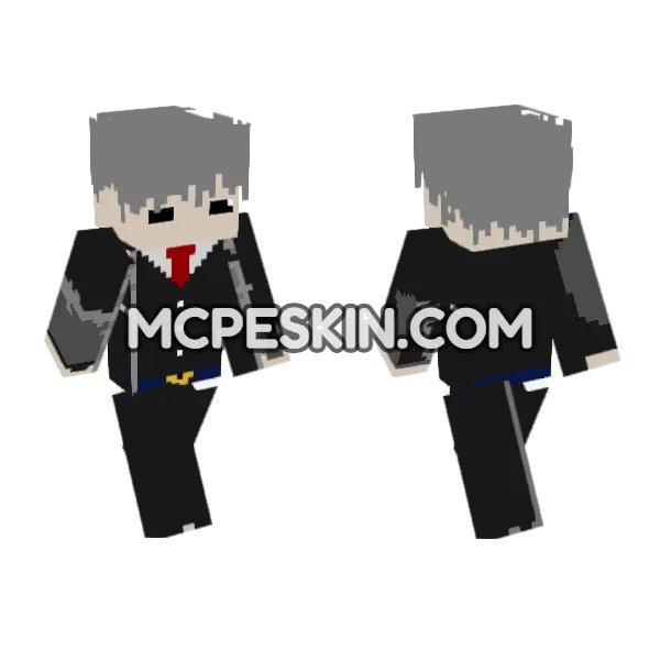 Formal Suit Character, front and back