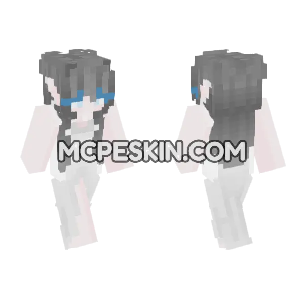 Freya Skin Minecraft Bedrock skin, front and back