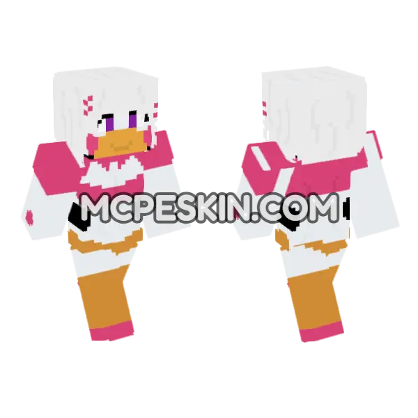 Funtime Chica Fnia, front and back
