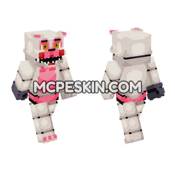 Funtime Foxy Toy Foxy, front and back