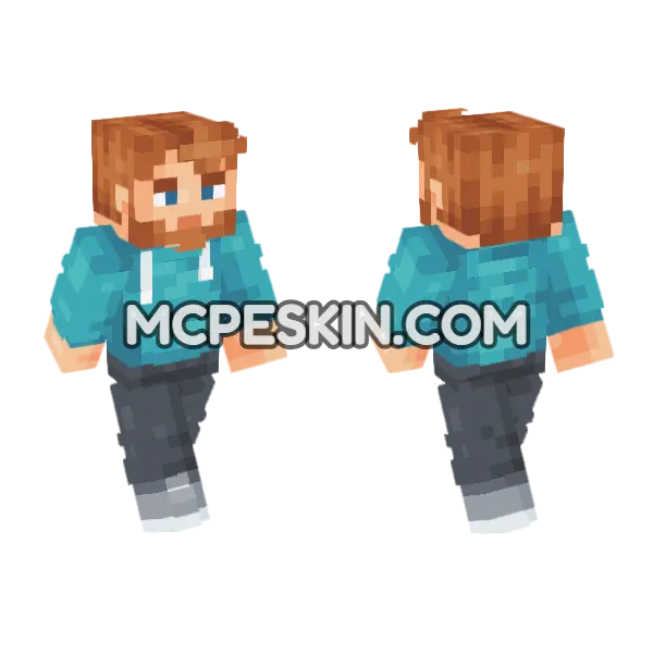 Fwhip Skin Minecraft Bedrock skin, front and back