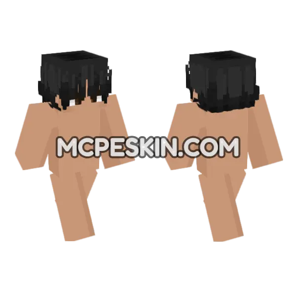 Gabriel Chaban Redesign Minecraft Bedrock skin, front and back