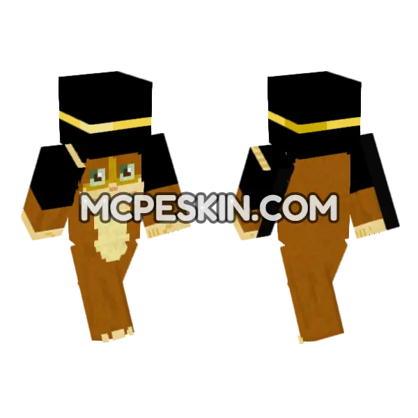 Gaper S Angel Minecraft Bedrock skin, front and back