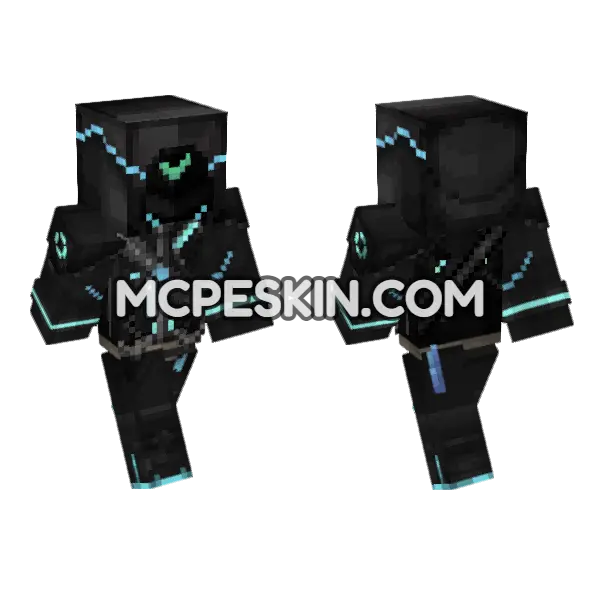 Genji Shimada Skin, front and back