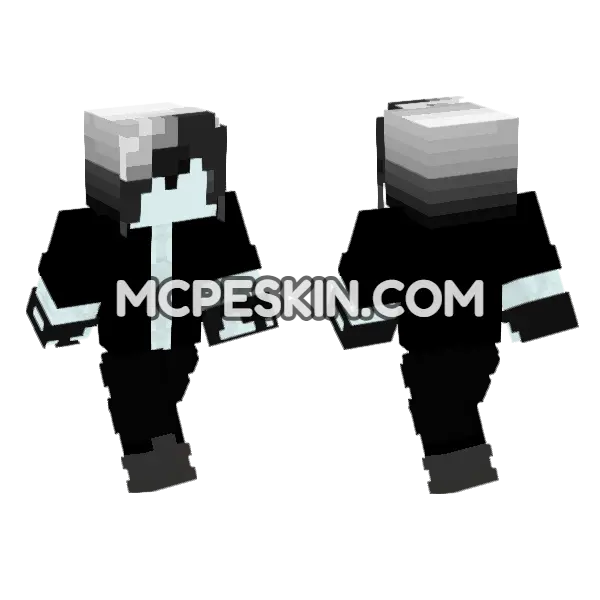 Gennady's Son Minecraft Bedrock skin, front and back