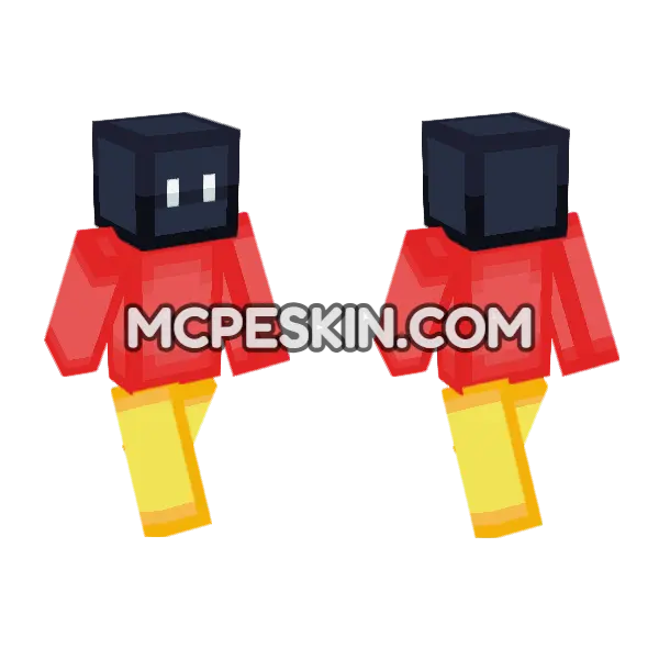 Germany Minecraft Bedrock skin, front and back
