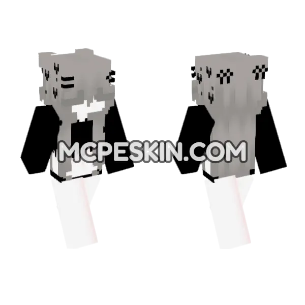 Ghostly Figure, front and back