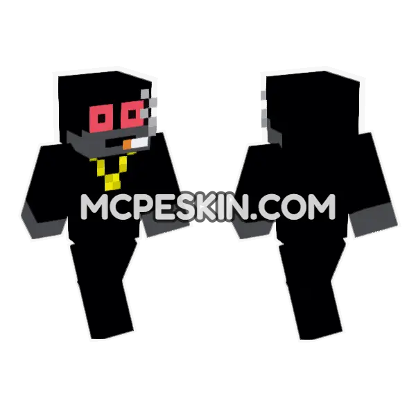 Gimme Some Minecraft Bedrock skin, front and back
