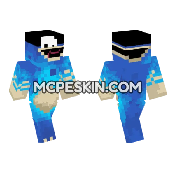 Globox Skin Minecraft Bedrock skin, front and back