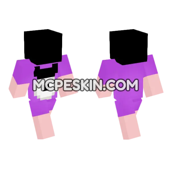 Glorg Skin Minecraft Bedrock skin, front and back