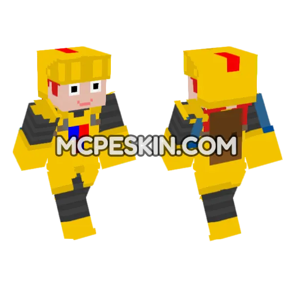 Golden Knight, front and back