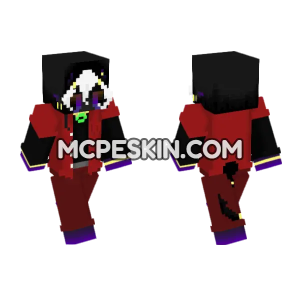 Goofy Ah Enderman, front and back