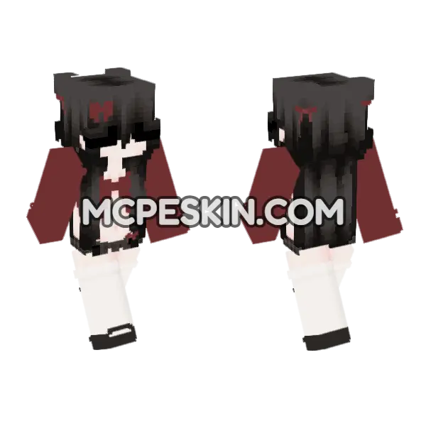 Gothic Lolita Dress, front and back