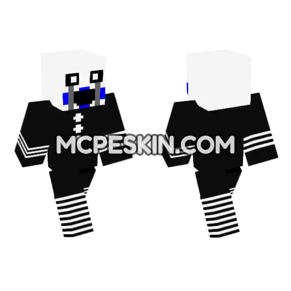 Gray Puppet, front and back