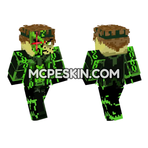 Green Goblin, front and back