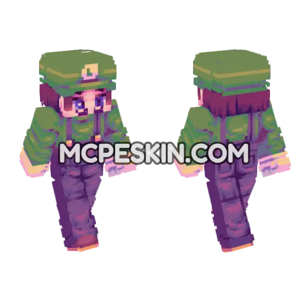 Green Hat Sorcerer, front and back