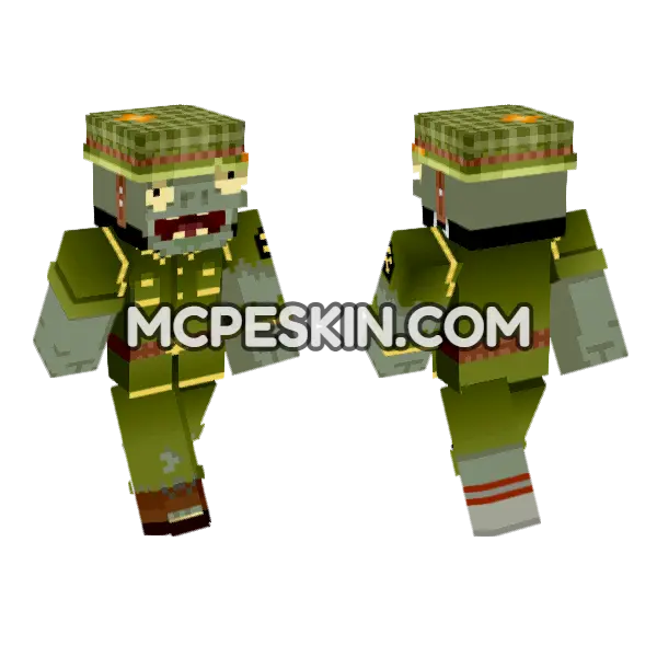 Green Soldier Outfit, front and back