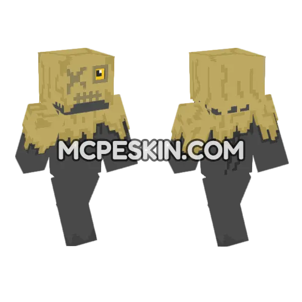 Grinning Cat Monster, front and back