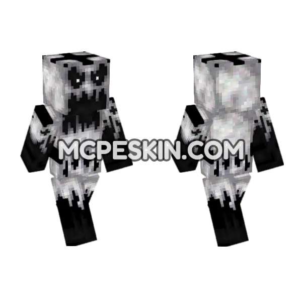 Growler Minecraft Bedrock skin, front and back