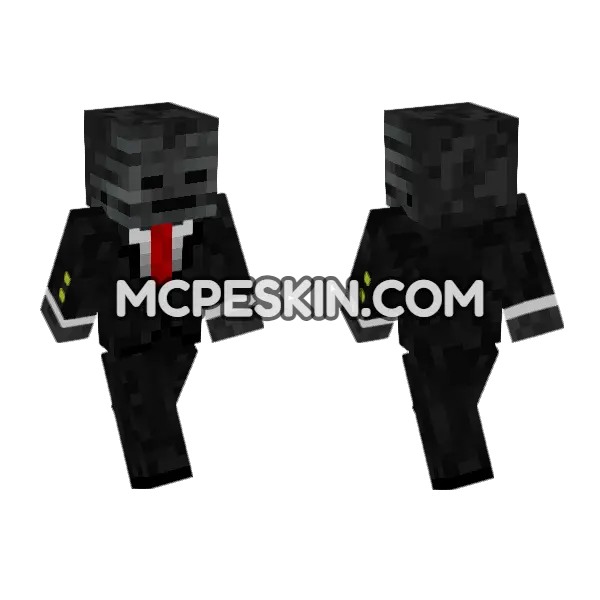 Grox Suit Minecraft Bedrock skin, front and back