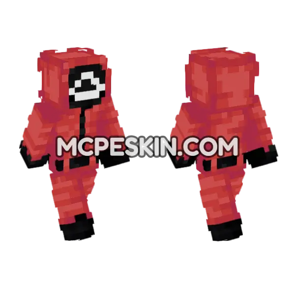 Guard 3 Minecraft Bedrock skin, front and back