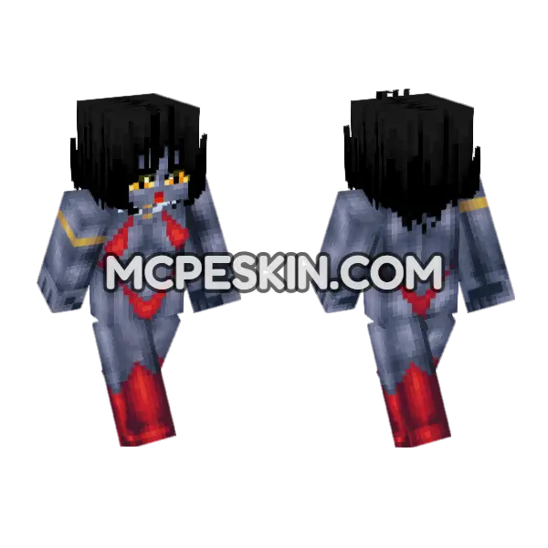 Guv Uv Minecraft Bedrock skin, front and back