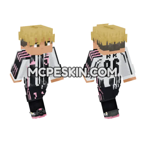Guy 6756267 Minecraft Bedrock skin, front and back