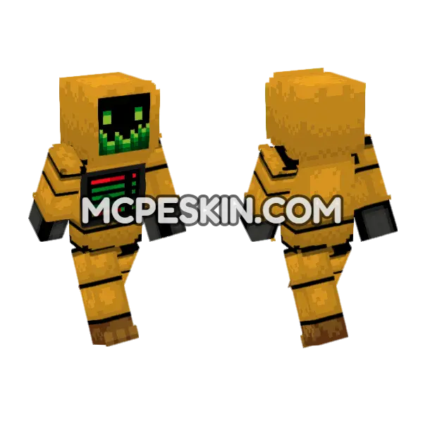 Hand Unit Skin, front and back