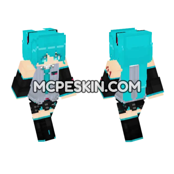 Hatsune Miku Original Ver, front and back