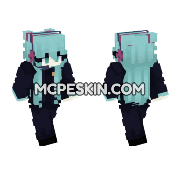 Hatsune Miku Outfit, front and back
